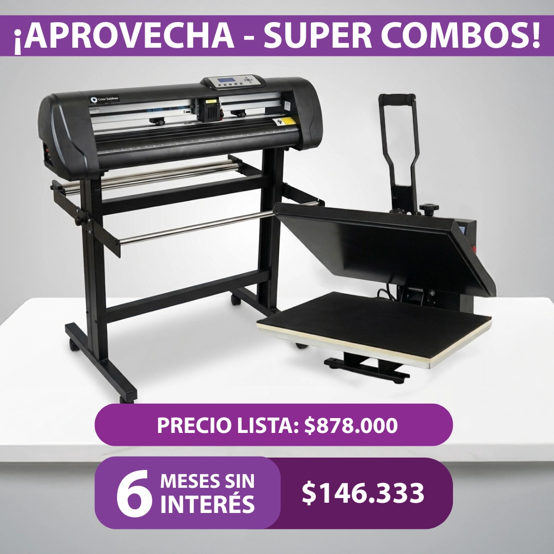 Combo 3 - Kit Emprendedor de Vinilo Textil
