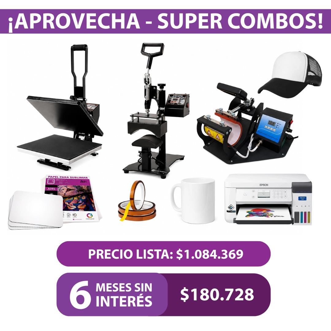 Combo 6 - Super Kit Publicitario 4 en 1